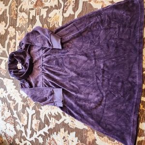 Juicy Couture Long Sleeve Velour Dress Girls Size 12